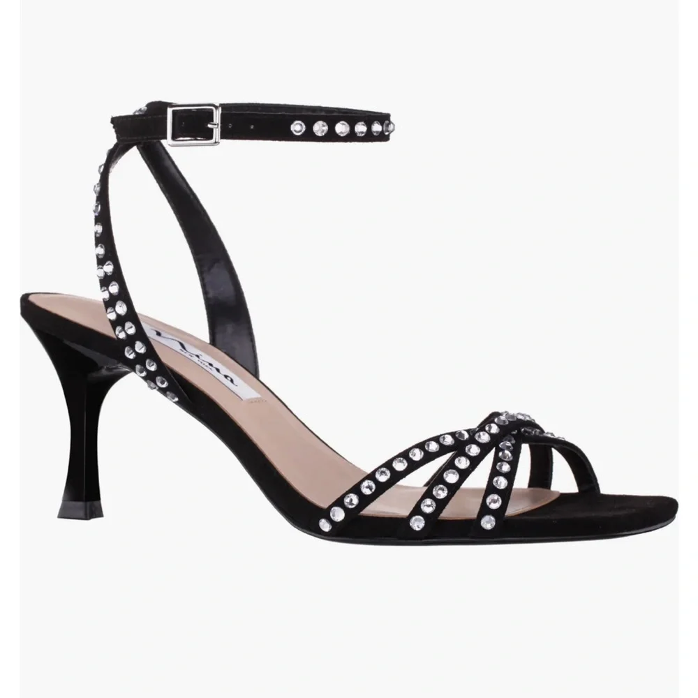 NINA NEW Laura Ankle Strap Sandal (Women) sizes 8 & 8.5