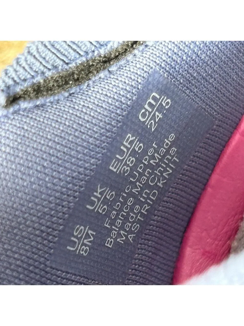 Ryka sneakers midsole