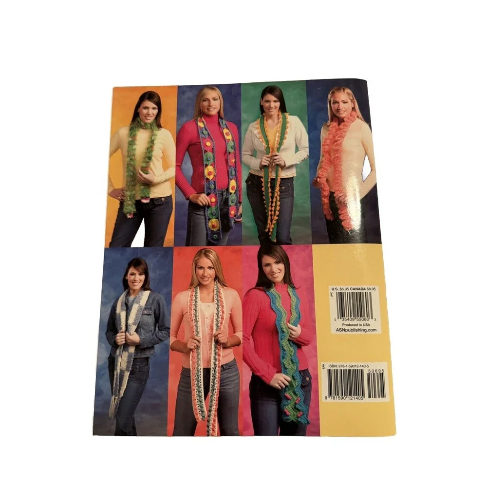 American School of Needlework book scarves by