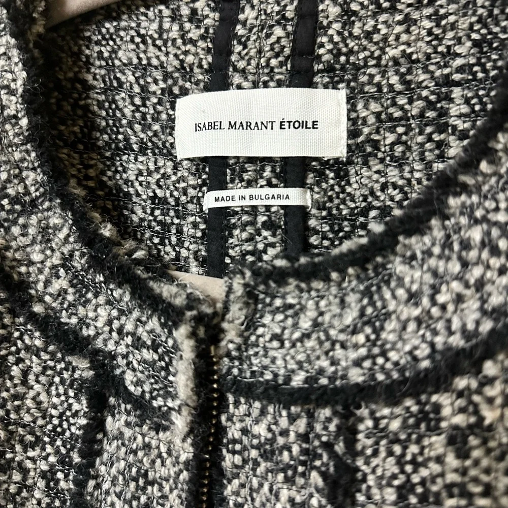 Isabel Marant Wool Boucle Tweed Jacket