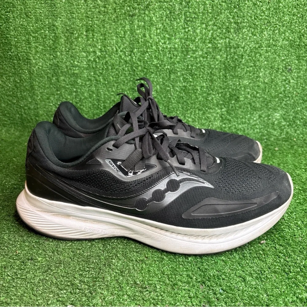 Saucony Guide 15 Men's US Size 12 Shoes Black White S20684-12‎