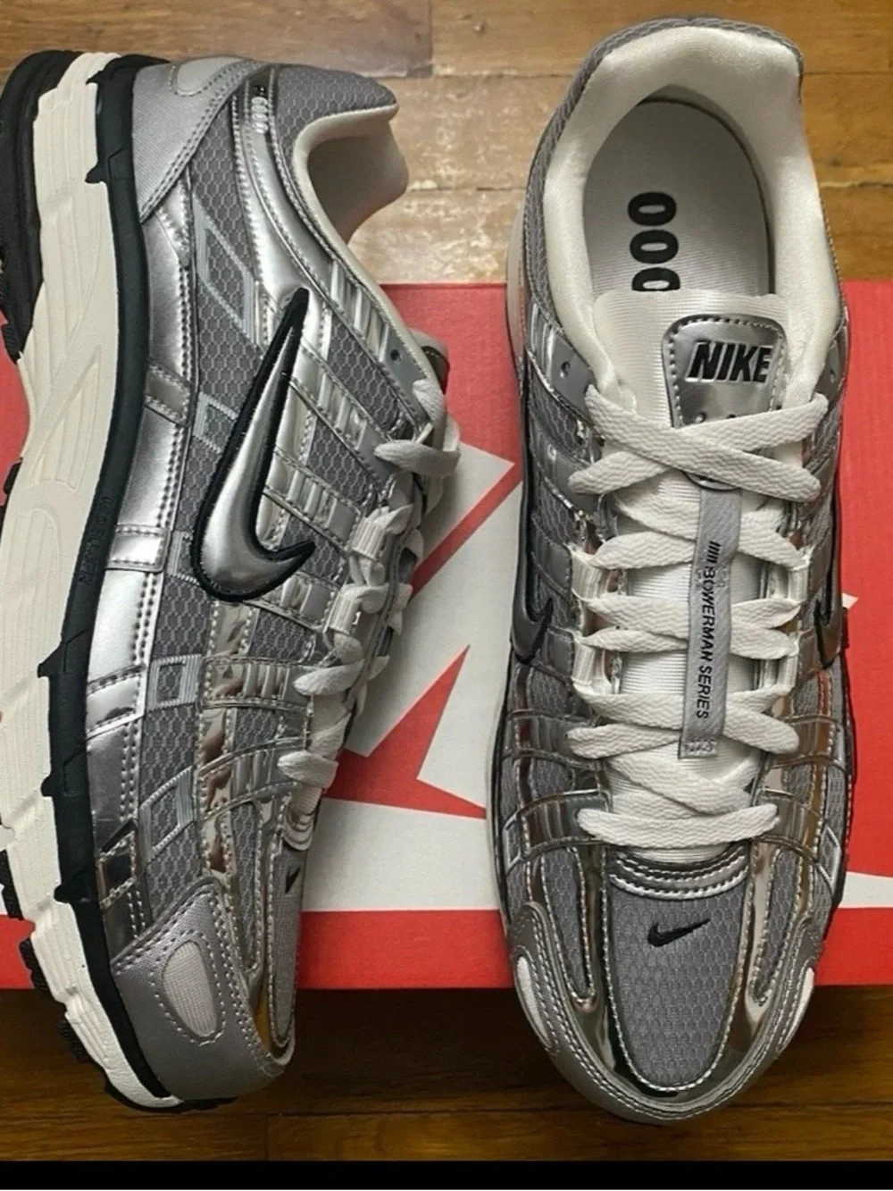 Nike P-6000 Metallic Silver