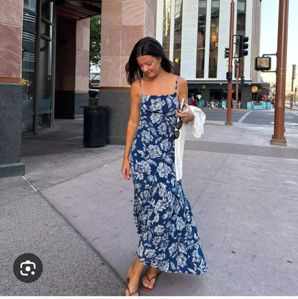 Madewell textured maxi