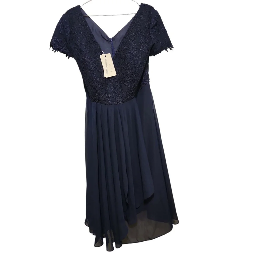 Women's Unbranded Navy Lace Wedding Dress