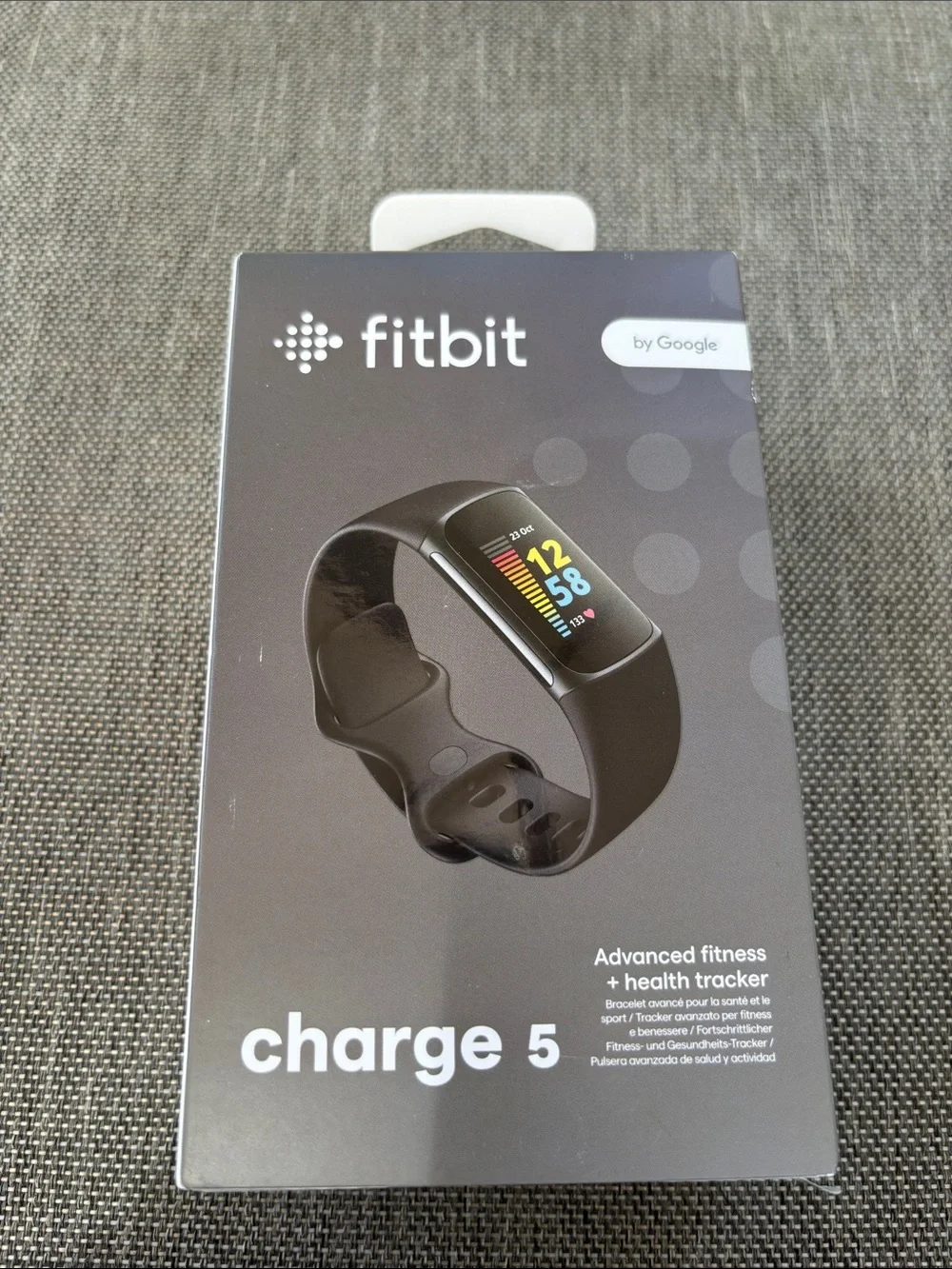 fitbit Charge 5 Fitness Tracker - Black