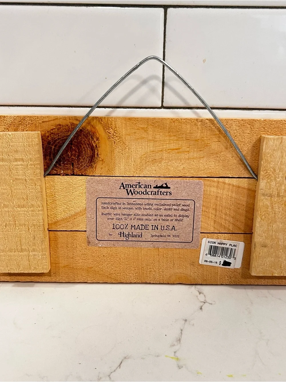 American Woodcrafters rustic wooden