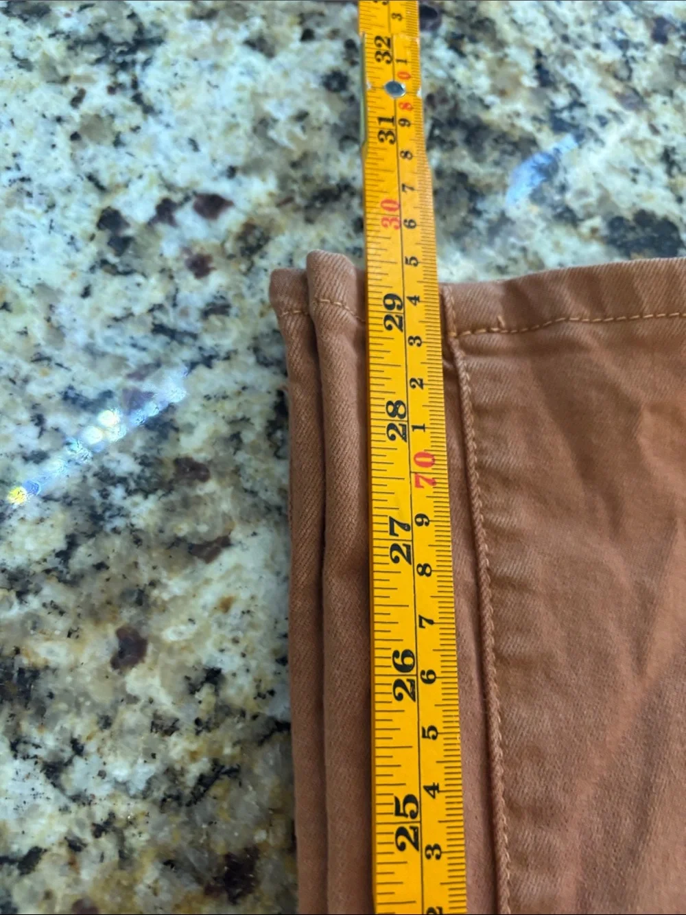 Mica High-Rise Women's Chinos in Warm Rust
