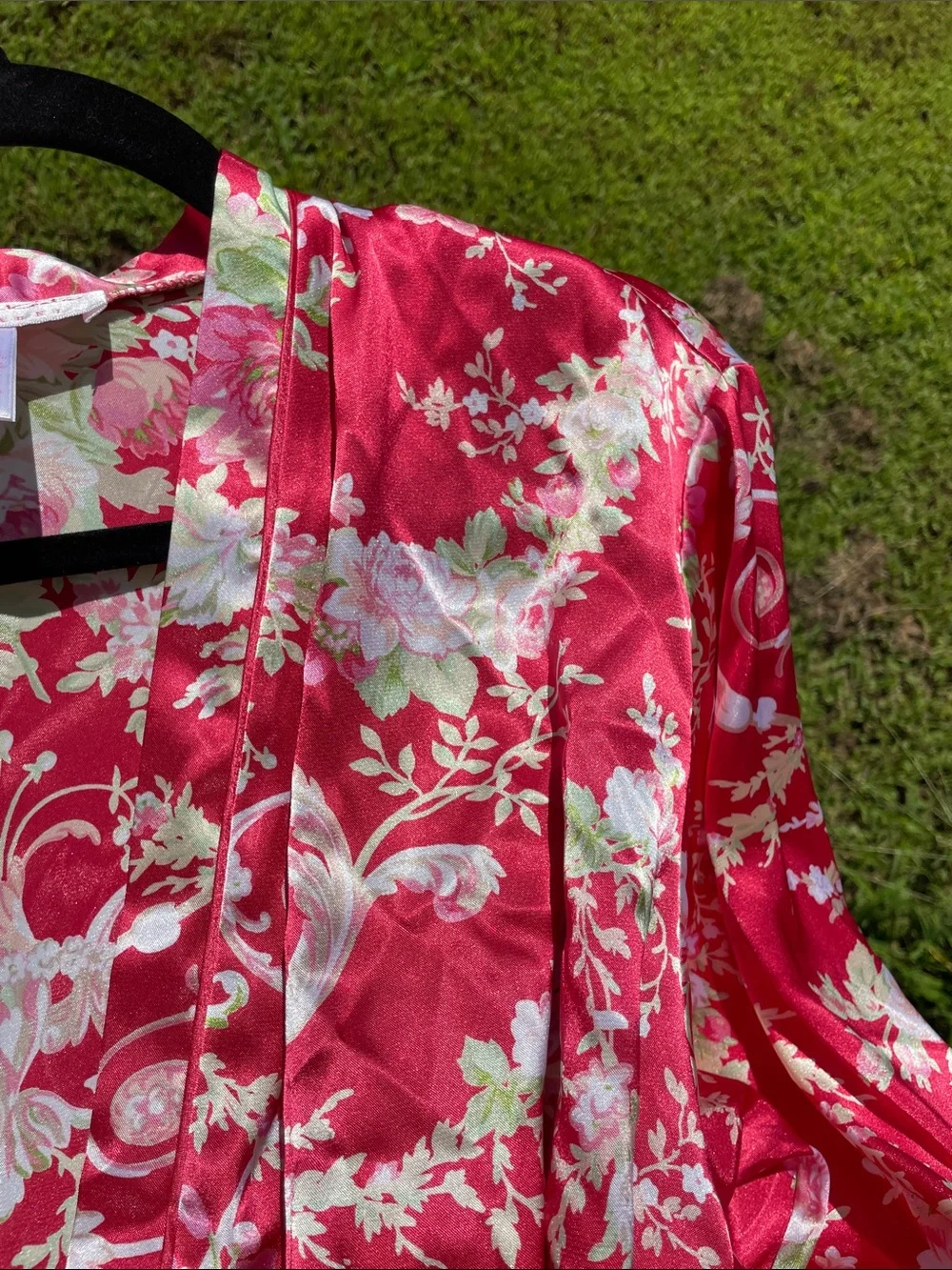 Oscar de la Renta lightweight satin