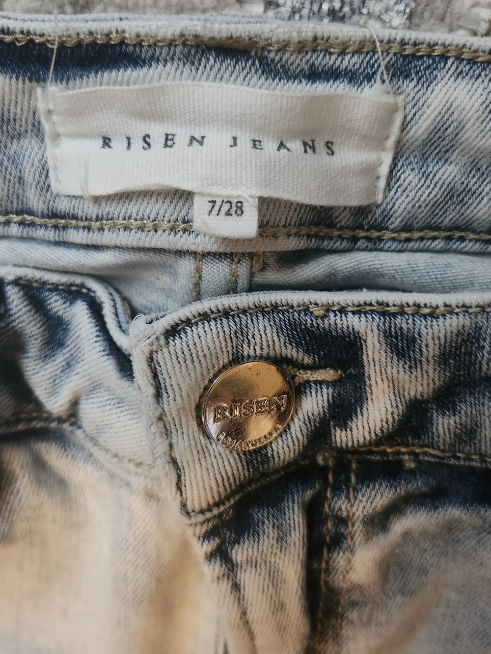 Risen Jeans light blue