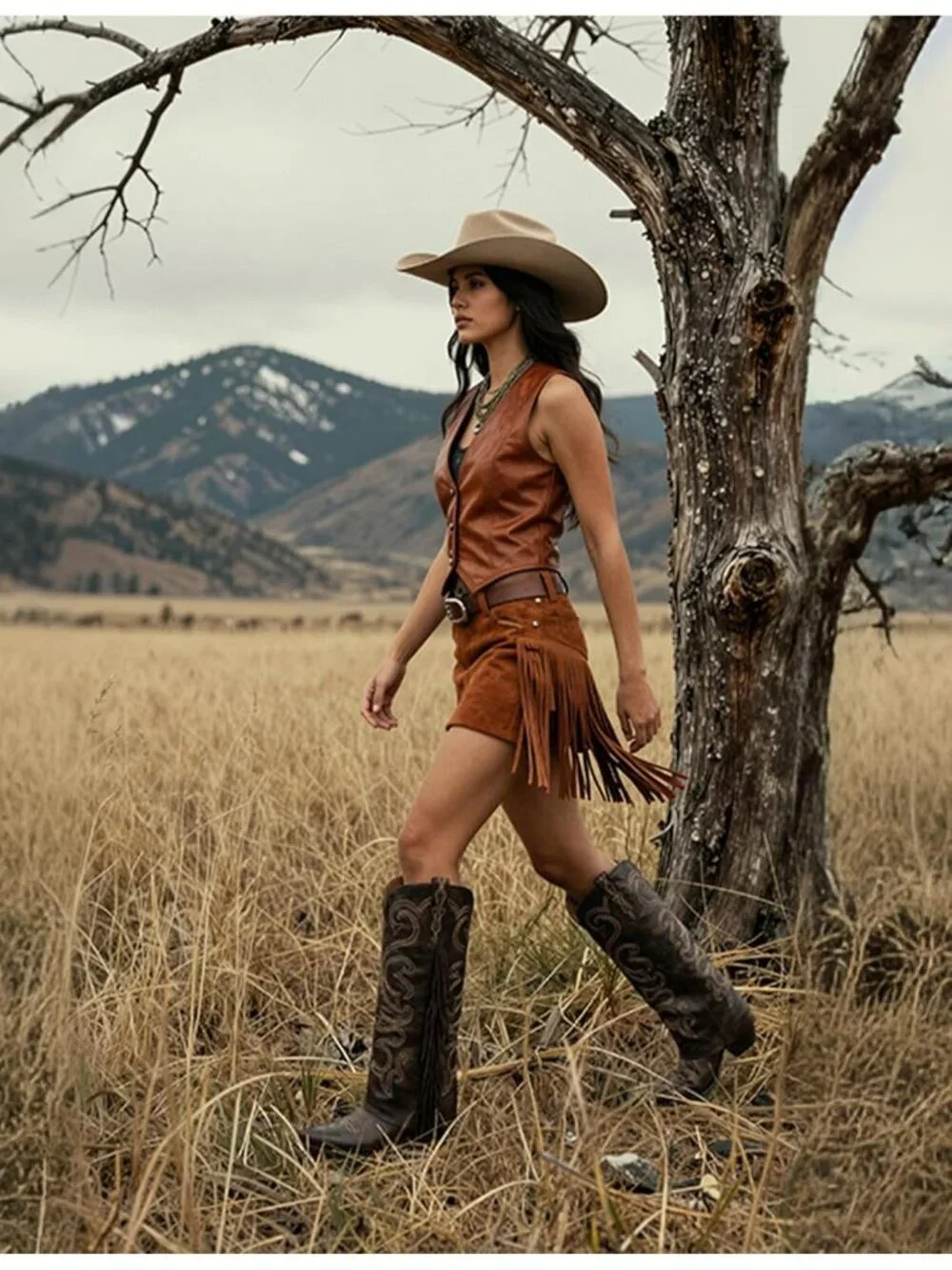 N/A tassels boots