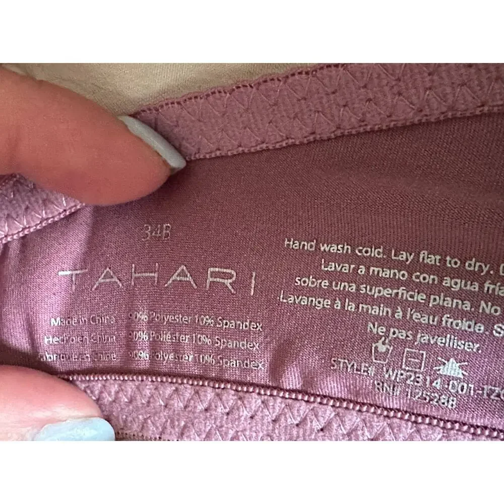 Tahari purple plum