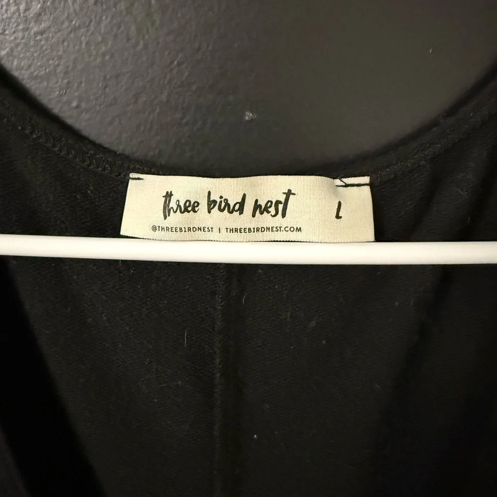 Three Bird Nest sleeveless black