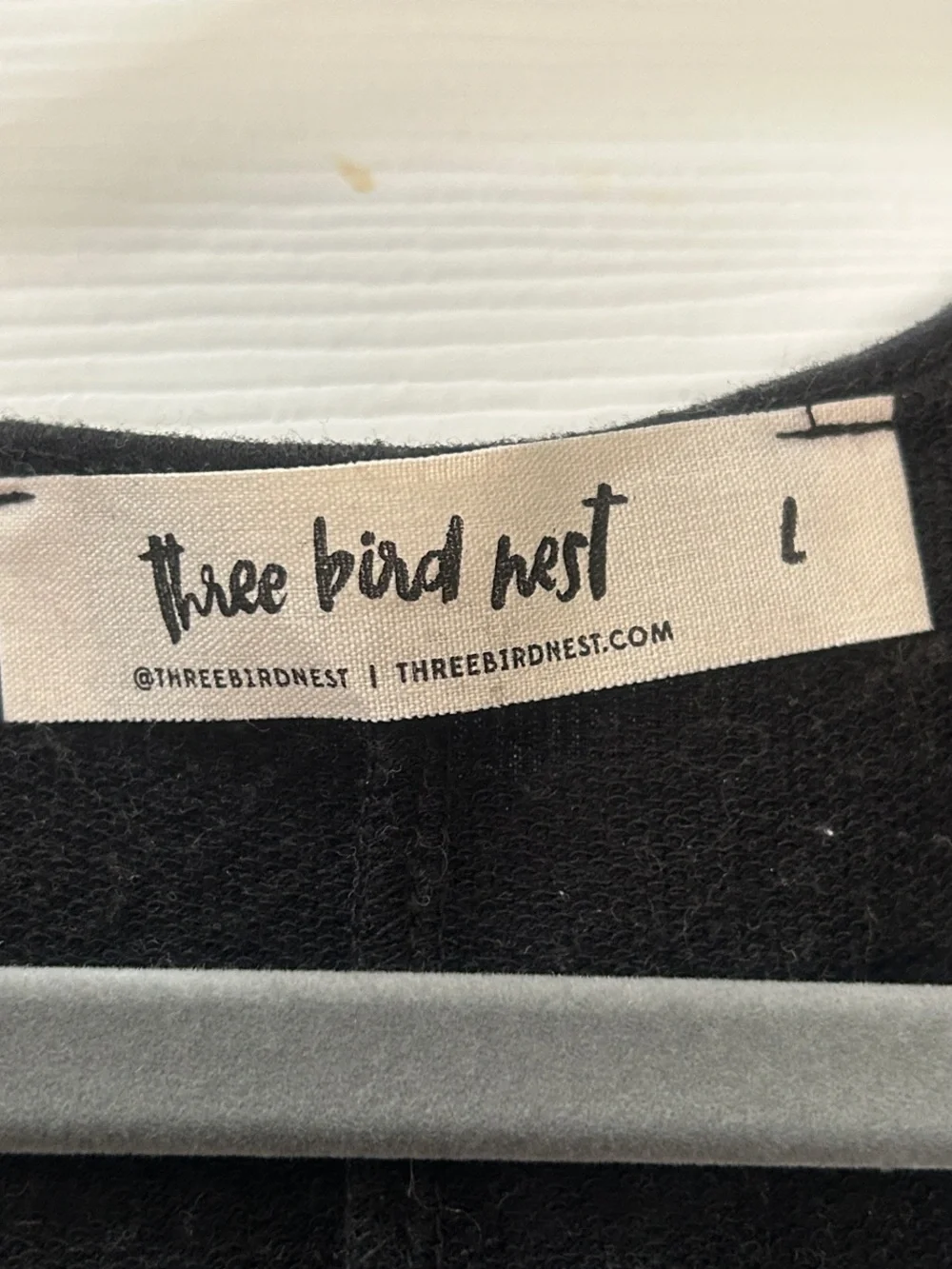 Three Bird Nest sleeveless black