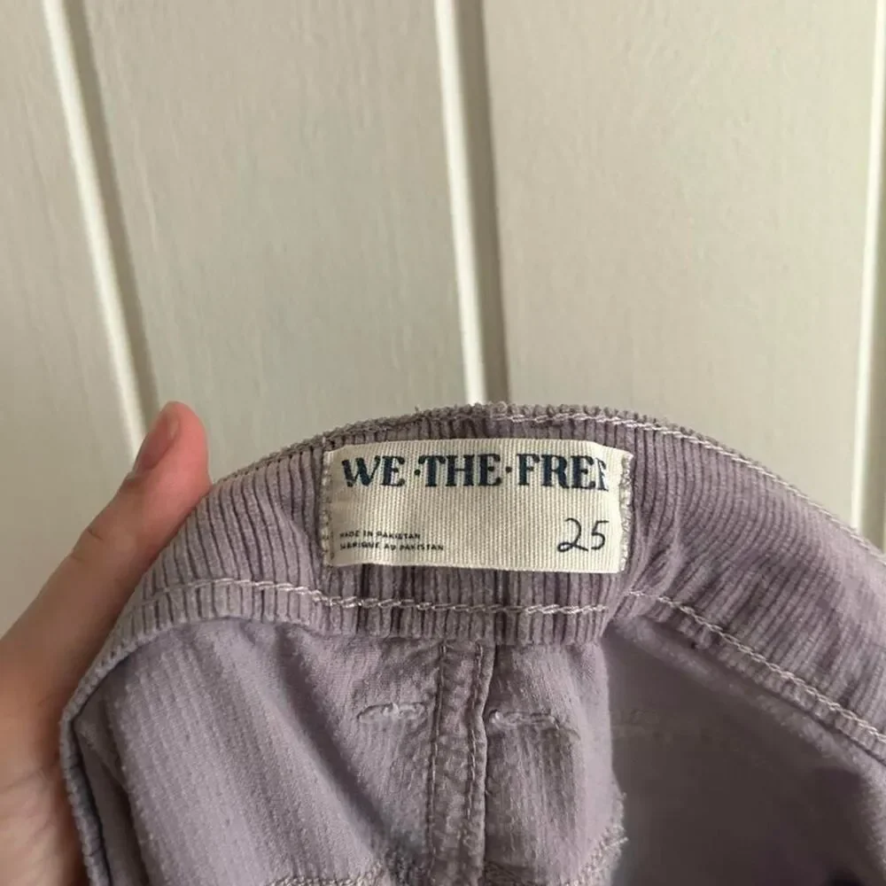 Free People Risk Taker High Rise Corduroy Pants - relaxed/slouchy fit