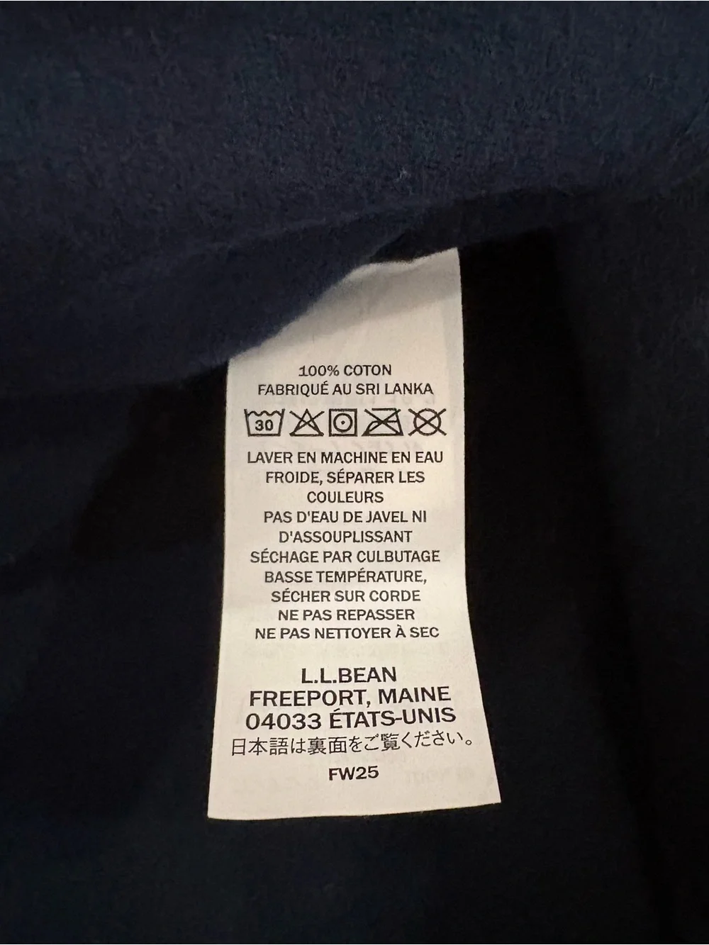 L.L. Bean nwt bean