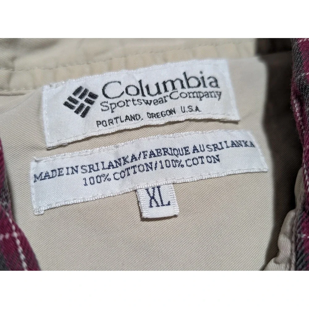 Columbia sportswear button