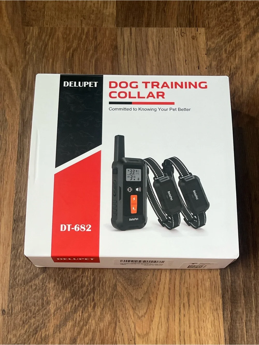 DELUPET Two-Dog Training Collar DT-682