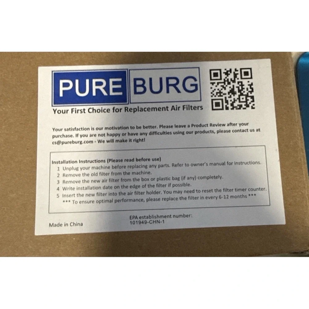PUREBURG p100 rf