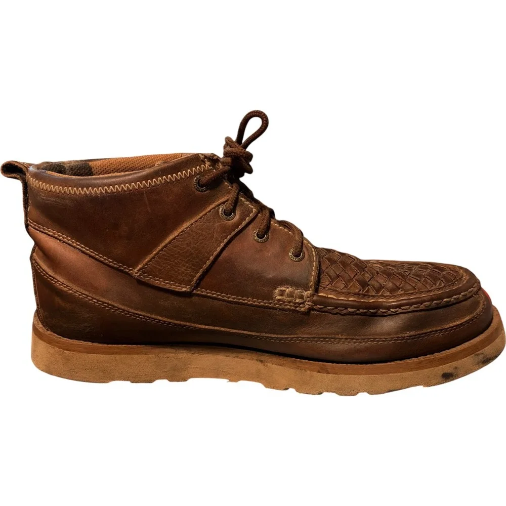 Twisted rugged brown