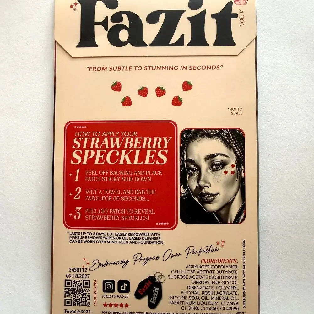 Fazit strawberry speckles