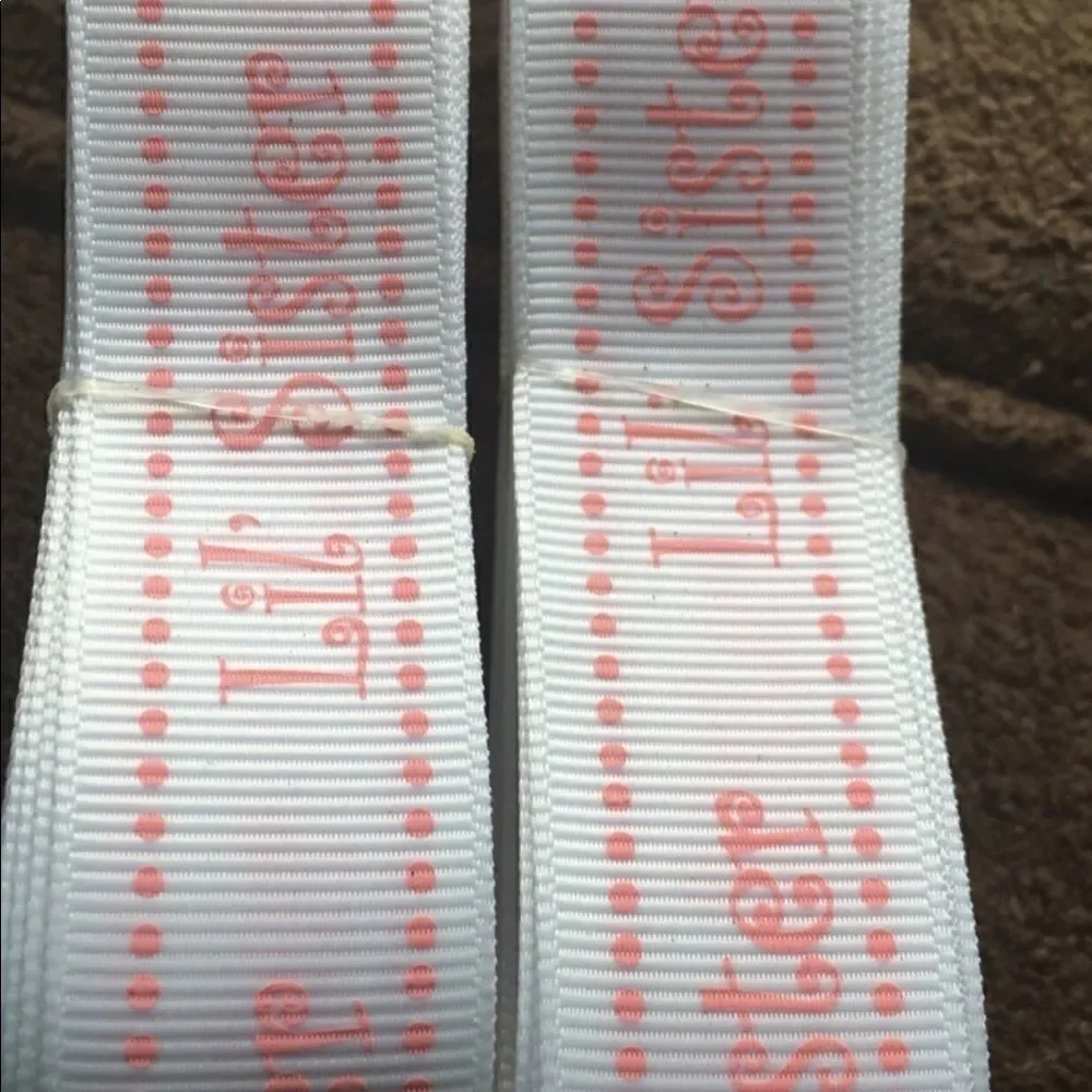 5/$24 grosgrain Ribbon 7/8” NEW 5 yards Lil sister