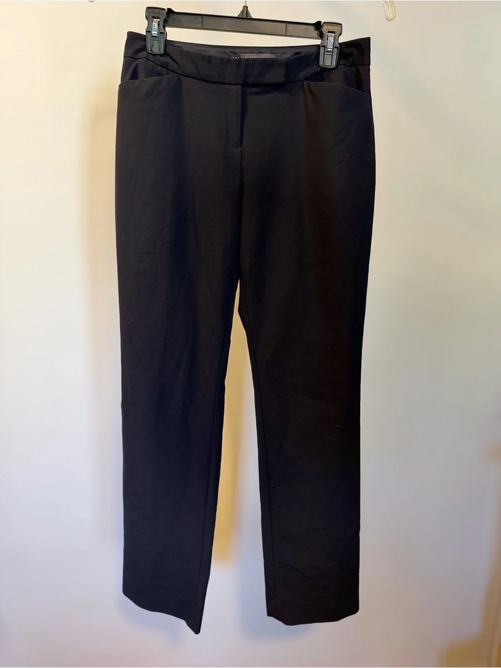 The Limited Black Slim Straight Chinos