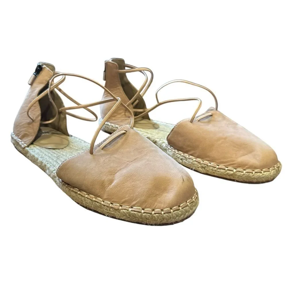 Eileen Fisher leather espresso