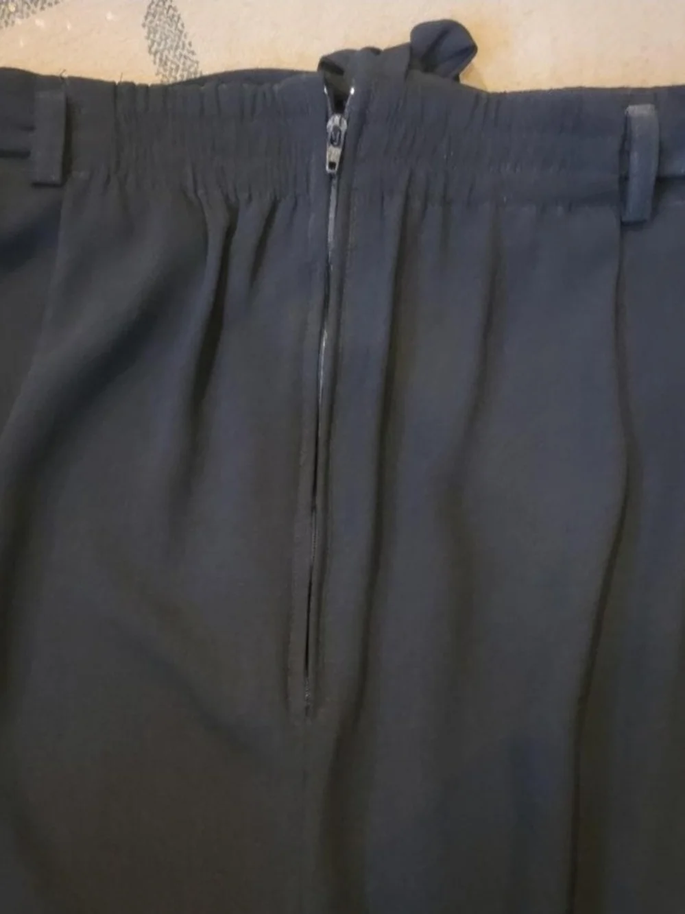 croft & barrow Black Skirt with Slit