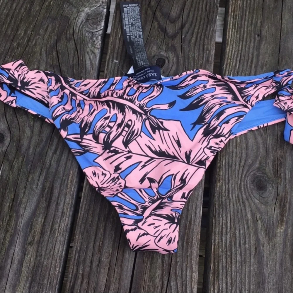 Zara tropical print