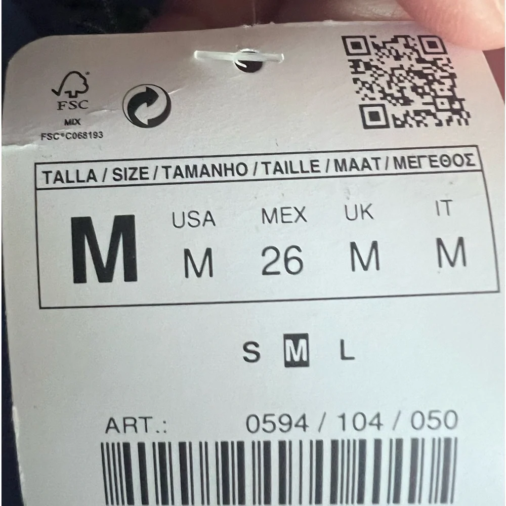 Zara tropical print