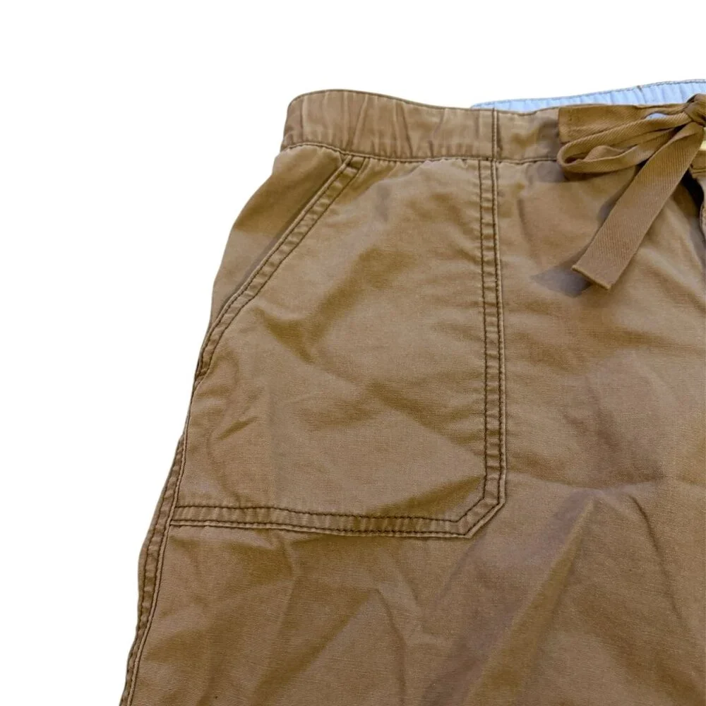 Lands' End Drawstring Khaki Chino Shorts