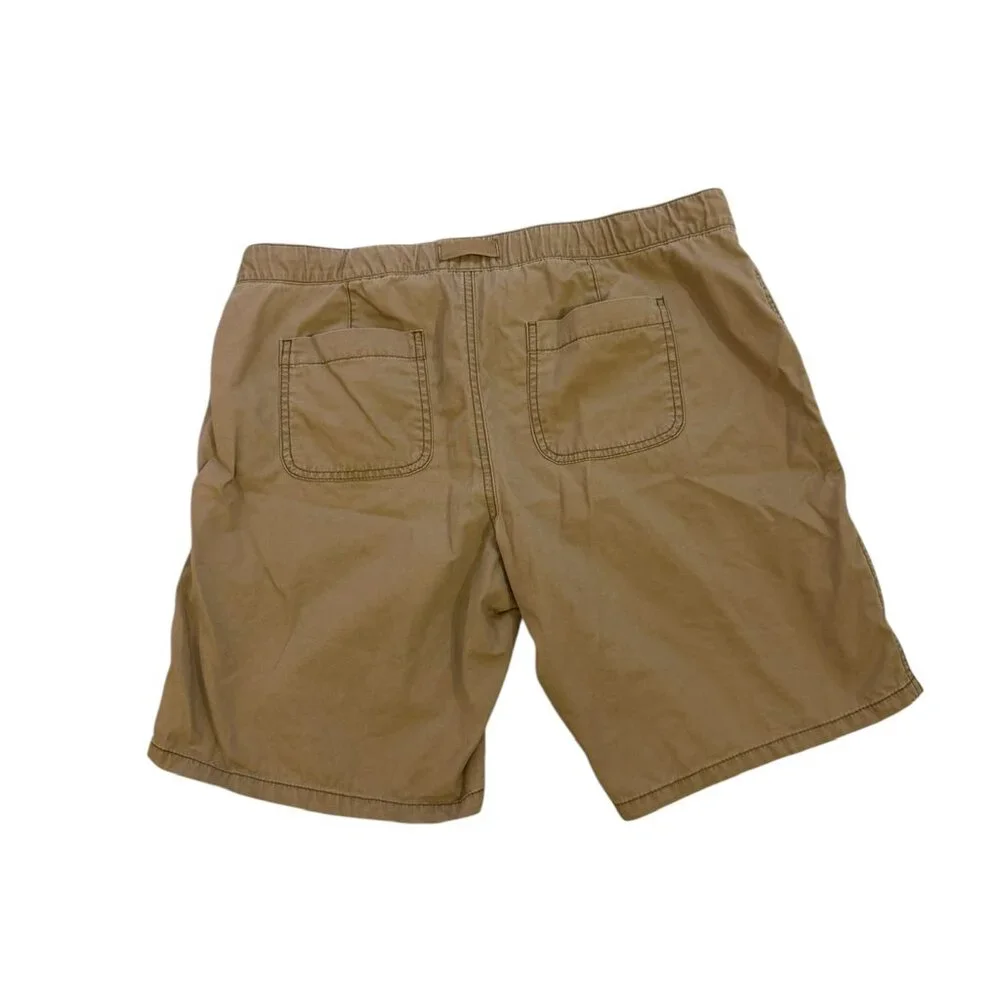 Lands' End Drawstring Khaki Chino Shorts