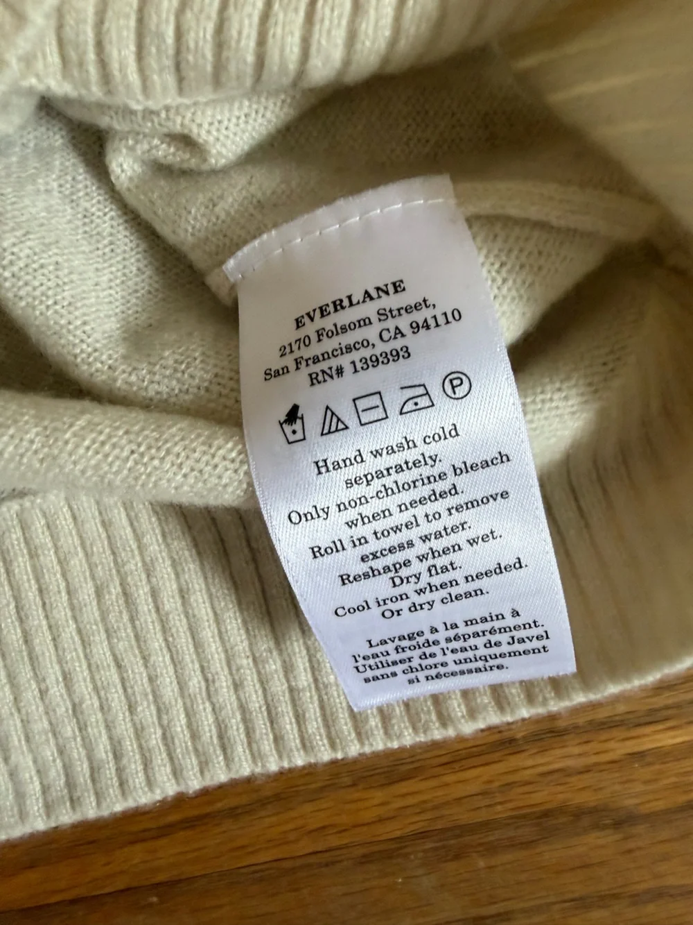 Everlane only small