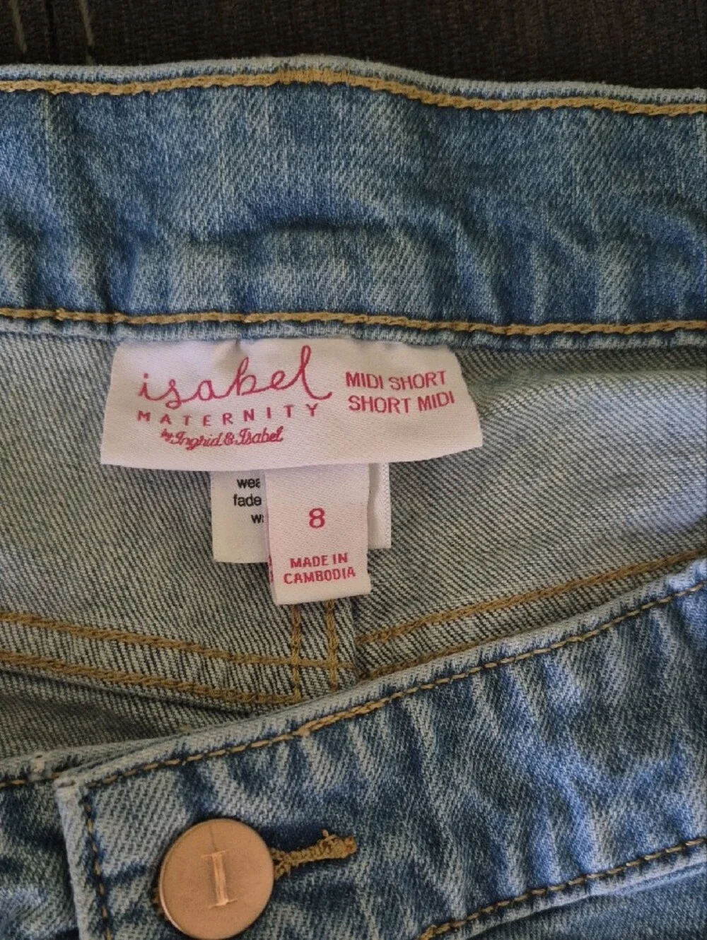 Isabel Maternity by Ingrid & Isabel **excellent condition**light