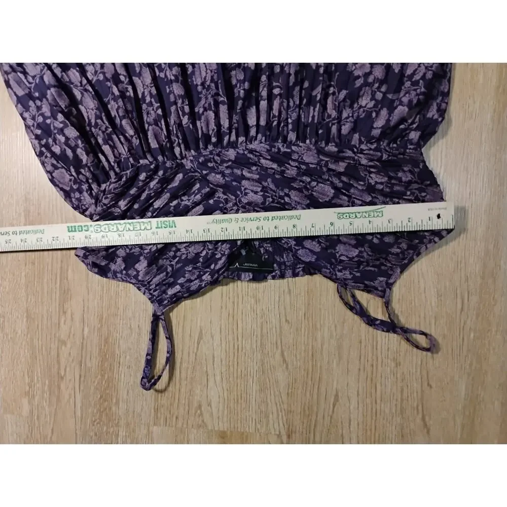 Venezia 18/20 1X Purple Smocked Tank