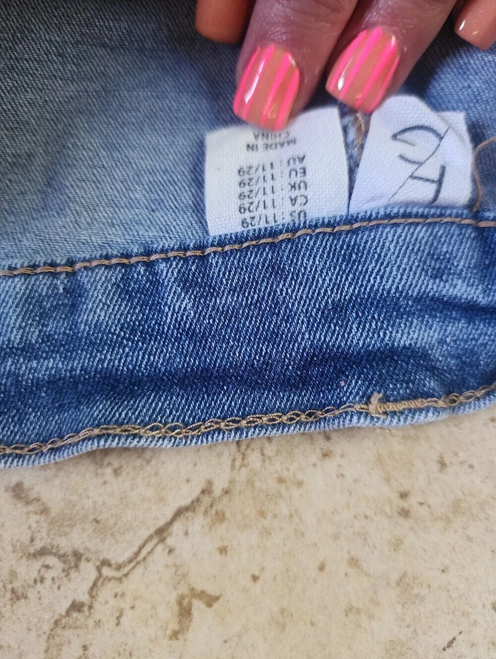 Happily Grey blue denim