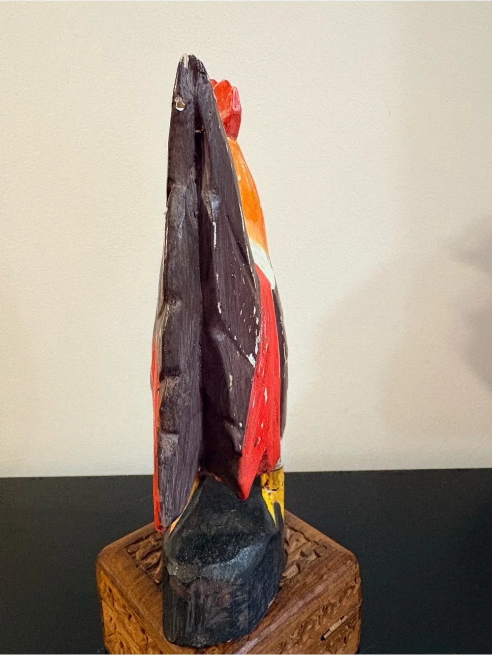 N/A vibrant handcarved