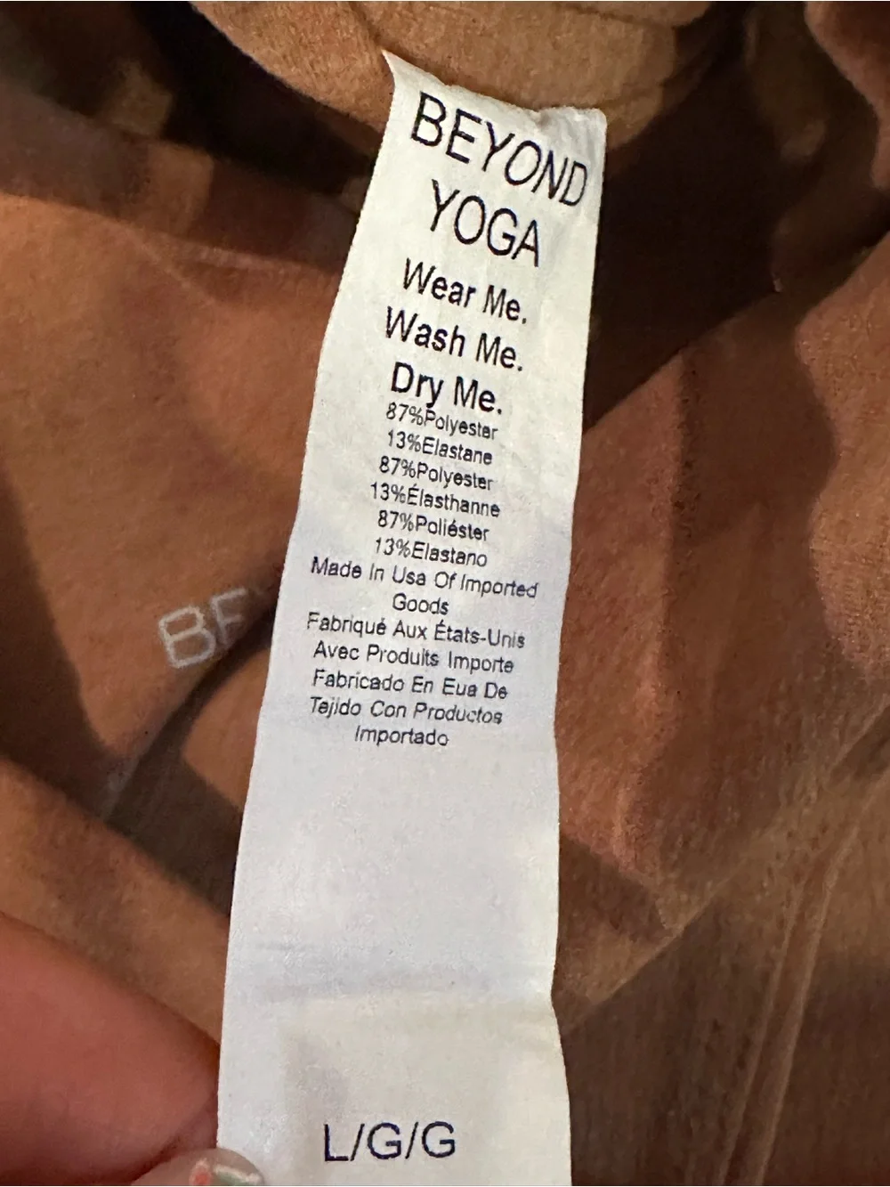 Beyond Yoga sleek high