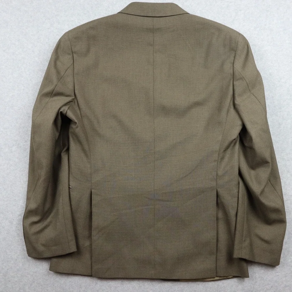 Kenneth Cole Reaction Blazer Mens 40S 2-Button Suit Jacket Coat Business‎ Brown