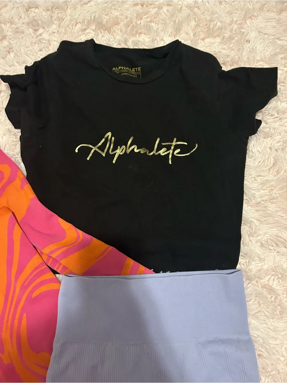 Alphalete vibrant pink