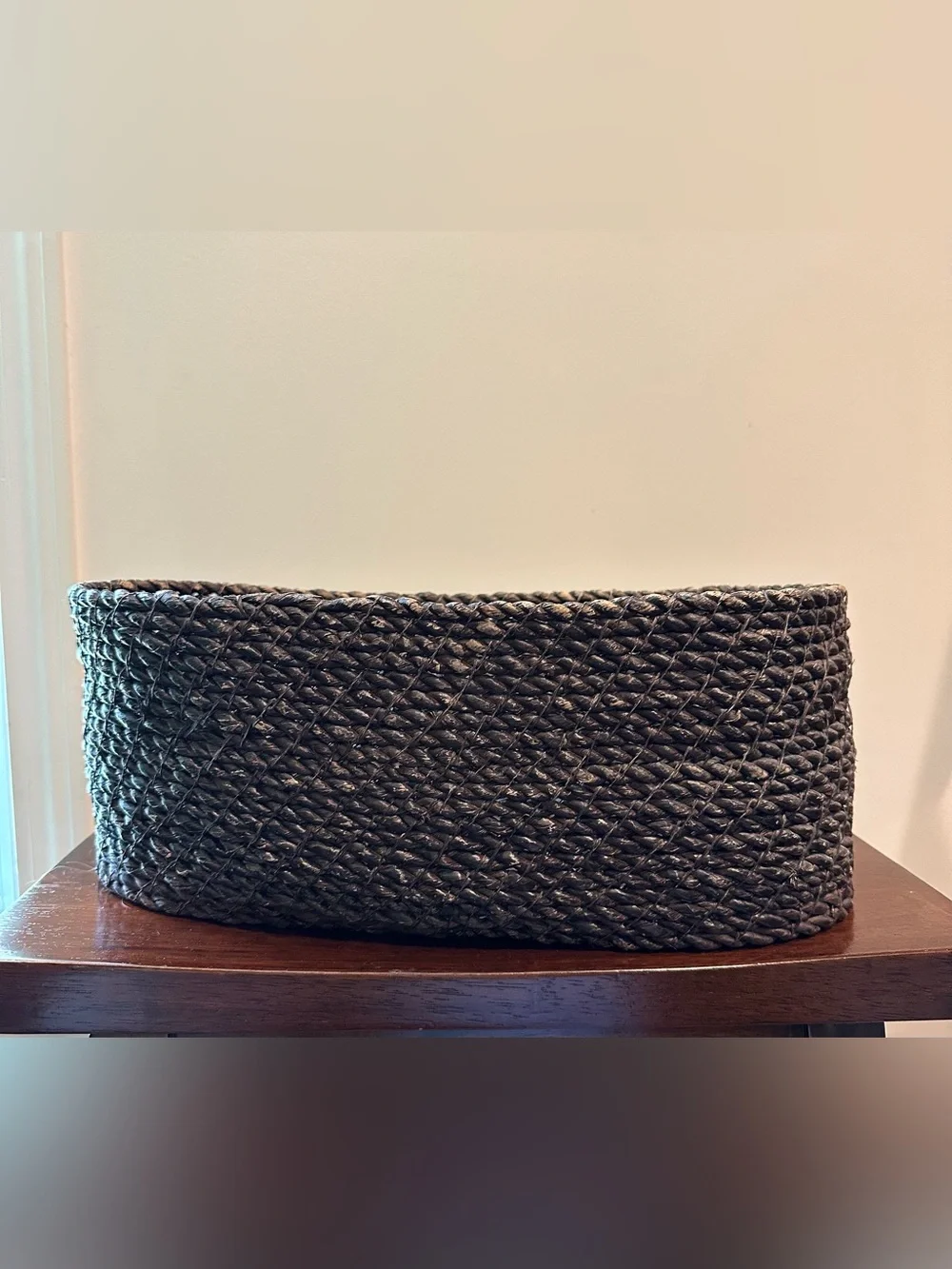 Woven basket • slightly flexible • natural material