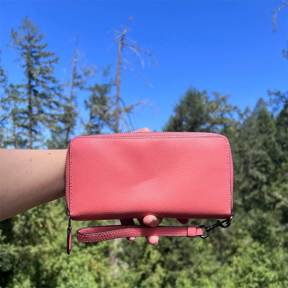 Coach wristlet wallet