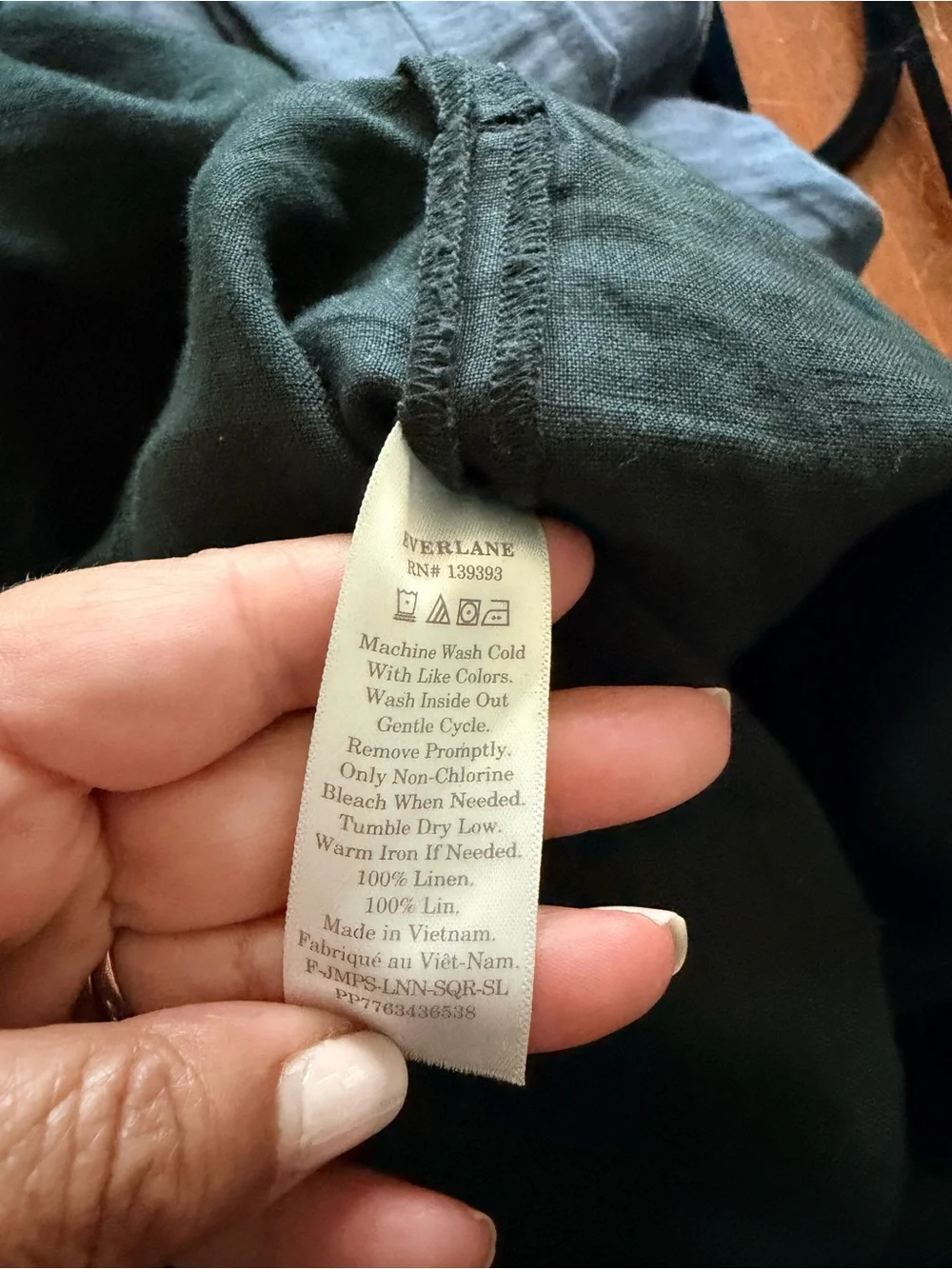 Everlane straps sleeveless square