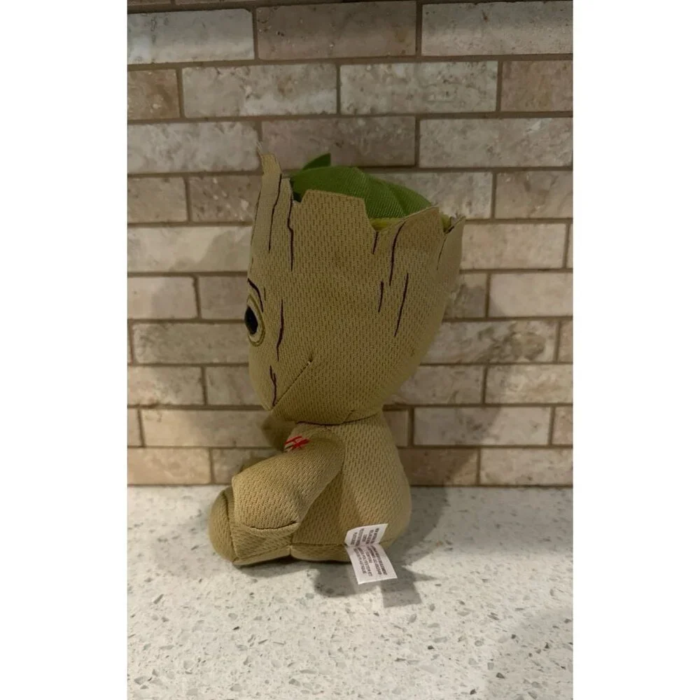 TY Disney Marvel Groot Guardians‎ Of The Galaxy Beanie Baby 7” Tall Plush