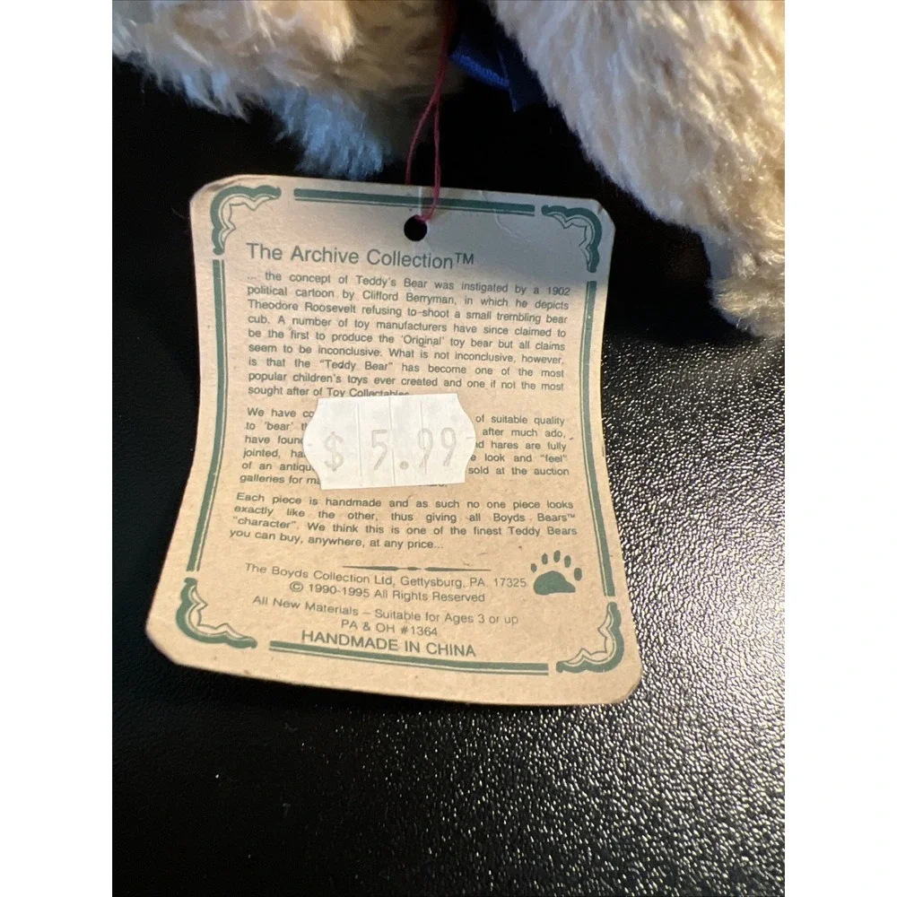 Boyds Bear Plush -  Alastair‎ 6