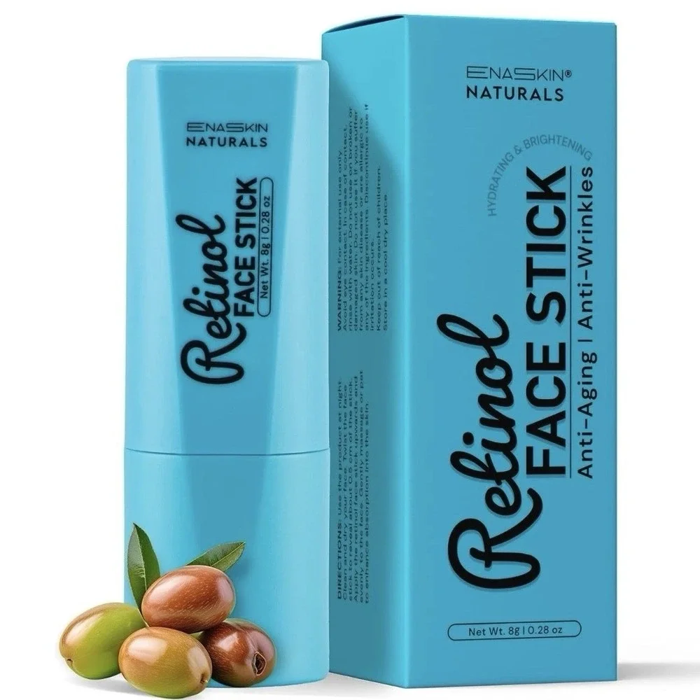 Retinol Moisturizer Stick for Face: 3 in 1 Anti‎ Aging Hydrating Multi-Balm-CR2