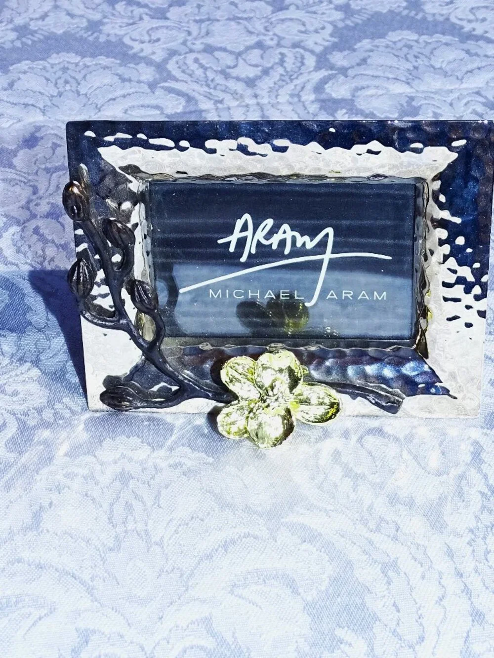 Michael Aram Miniature Silver Picture Fame 4 1/8