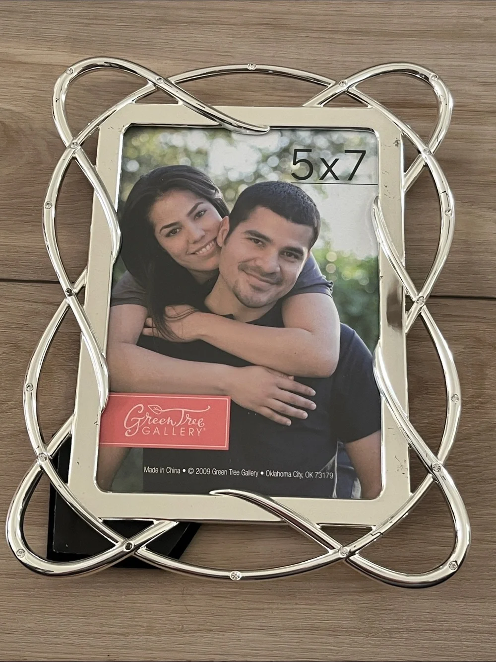 Silver 5x7 Decorative Photo Frame