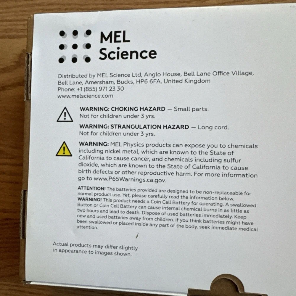 MEL Chemistry experiments diffusion