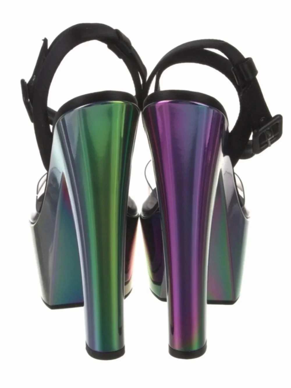 Giuseppe Zanotti iridescent platform